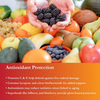 Buried Treasure Active 55 Plus - Multivitamínico Líquido para Mayores, 32 dosis, Vegano, Sin Azúcar