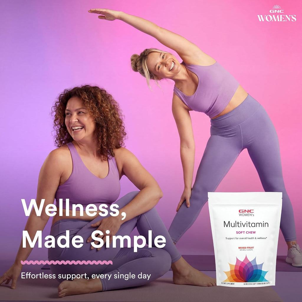 GNC Multivitamínico para Mujeres en Goma Masticable - Sabor Frutas Mixtas