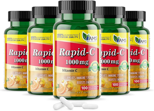America Medic & Science Rapid-C 1000 mg Vitamina C (5 x 100 Comprimidos)