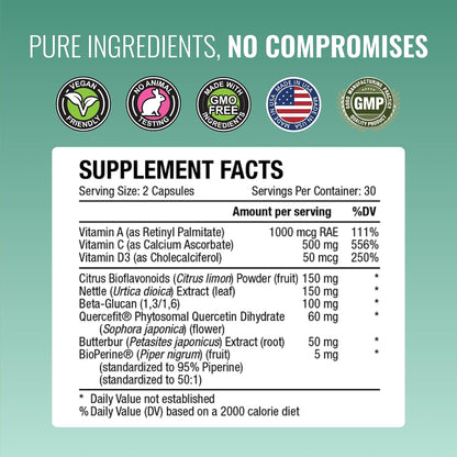 Approved Science® Respirasyl - Apoyo – Vitamina D: contribuye al funcionamiento normal del sistema inmunitario. – Image 4