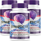 (3 Pack) Synaptic XR Cápsulas, Fórmula Avanzada 180 Cápsulas para 3 Meses