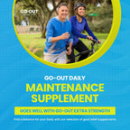 Go Out Daily Maintenance – Soporte Natural para el Ácido Úrico con Cereza Ácida y Semilla de Apio – 90 Cápsulas Veganas