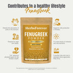 HerbsForever Fenugreek Powder (Seeds) 230 g