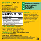 Nature Made Berberina Phytosome Absorción Mejorada, 1100 mg, 60 Cápsulas