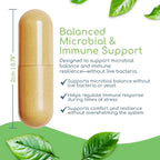 Herbal Biotic, Vitaminas de Apoyo Inmunitario, 120 Cápsulas Veganas