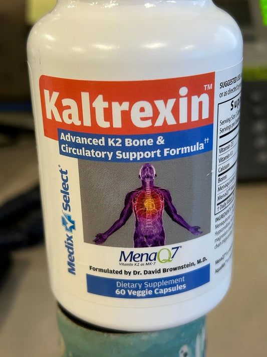 Medix Select Kaltrexin - Suplemento con Vitaminas K2, K1, D3, Calcio y Boro
