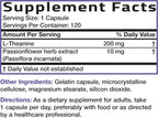 Bronson L-Teanina 200mg (Doble Concentración) con Passiflora - 120 Cápsulas
