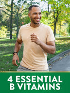 Nature's Truth Complejo B para Hombres y Mujeres con Vitaminas B1, B2 y B12, 90 Comprimidos, Alta Potencia, Vegano y No-GMO