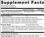 Ancient Nutrition Probióticos para Mujeres Extra Strength, Certificado Orgánico Regenerativo, 60 Cápsulas