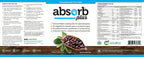 Absorb Plus Isolate Protein - Suplemento proteico semielemental con vitaminas y minerales (1 kg, Chocolate sin endulzar)