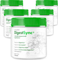 DigestSync Gut Health Powder - Fórmula Avanzada para el Soporte Digestivo, 5 Paquetes