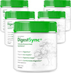DigestSync Gut Health Powder - Fórmula Avanzada para el Soporte Digestivo, 5 Paquetes