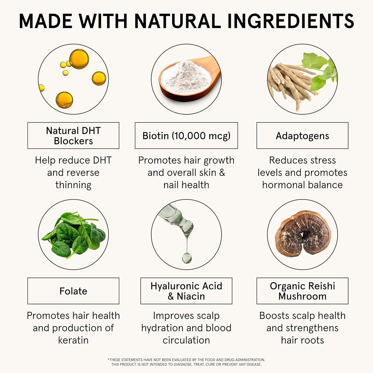 iRestore Suplemento de Crecimiento Capilar - – Vitamina A: contribuye al mantenimiento de la piel y las mucosas en – Image 3