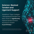 Pure Therapro Rx Acute Injury | Soporte para Tendones y Ligamentos | Dosis Clínica Una Vez al Día | 90 Cápsulas