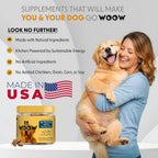 DR WOOW Probióticos para Perros – Masticables Suaves con Enzimas Digestivas – Sabor Pato y Calabaza – 90 Unidades