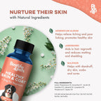 Suplemento Natural para la Piel y el Pelaje del Perro – Alivio Suave del Picor – 400 Comprimidos Pequeños Inodoros