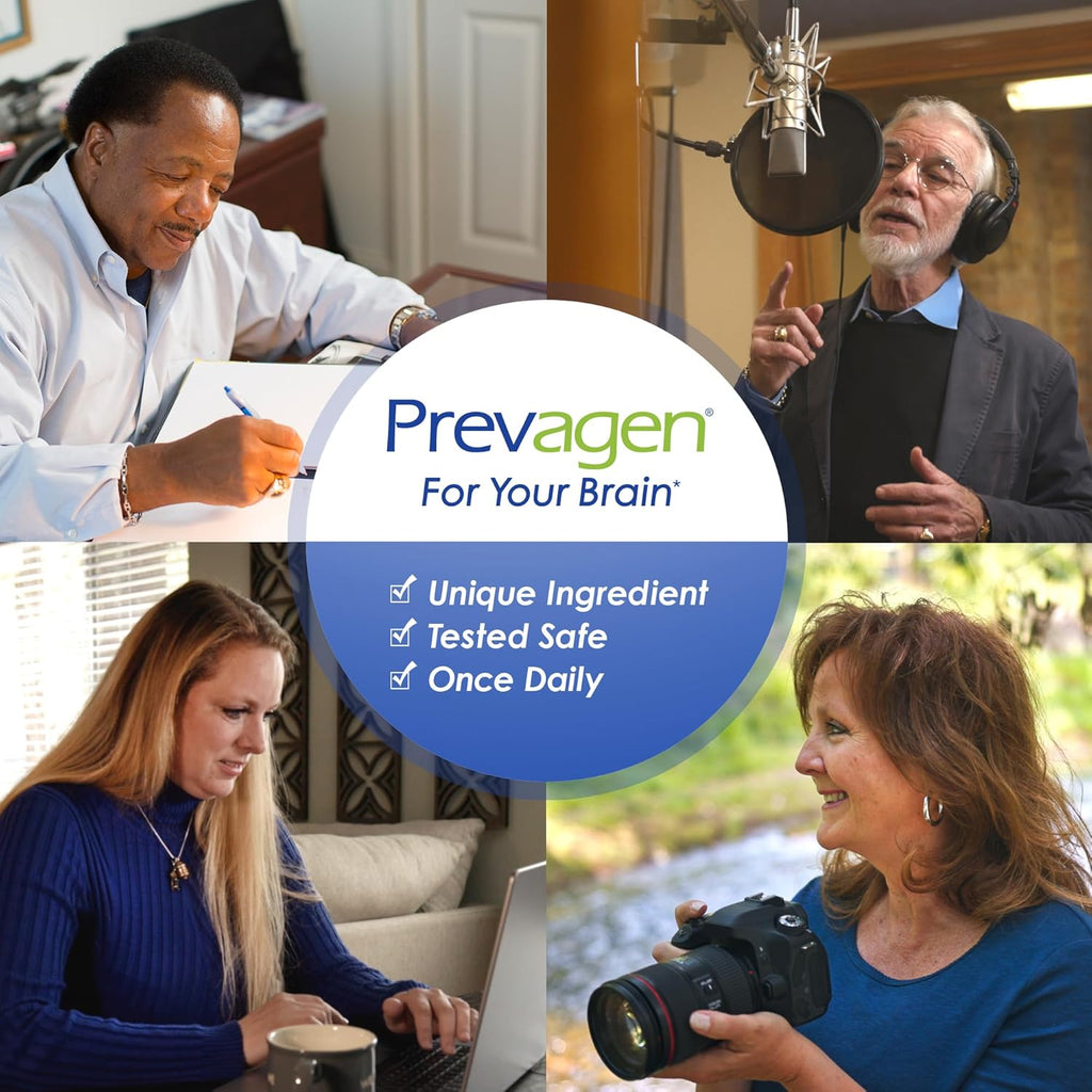 Prevagen Regular Strength - 30 Cápsulas (1 Mes) | Formulado para tu cerebro | 10mg de Apoaequorina más Vitamina D3