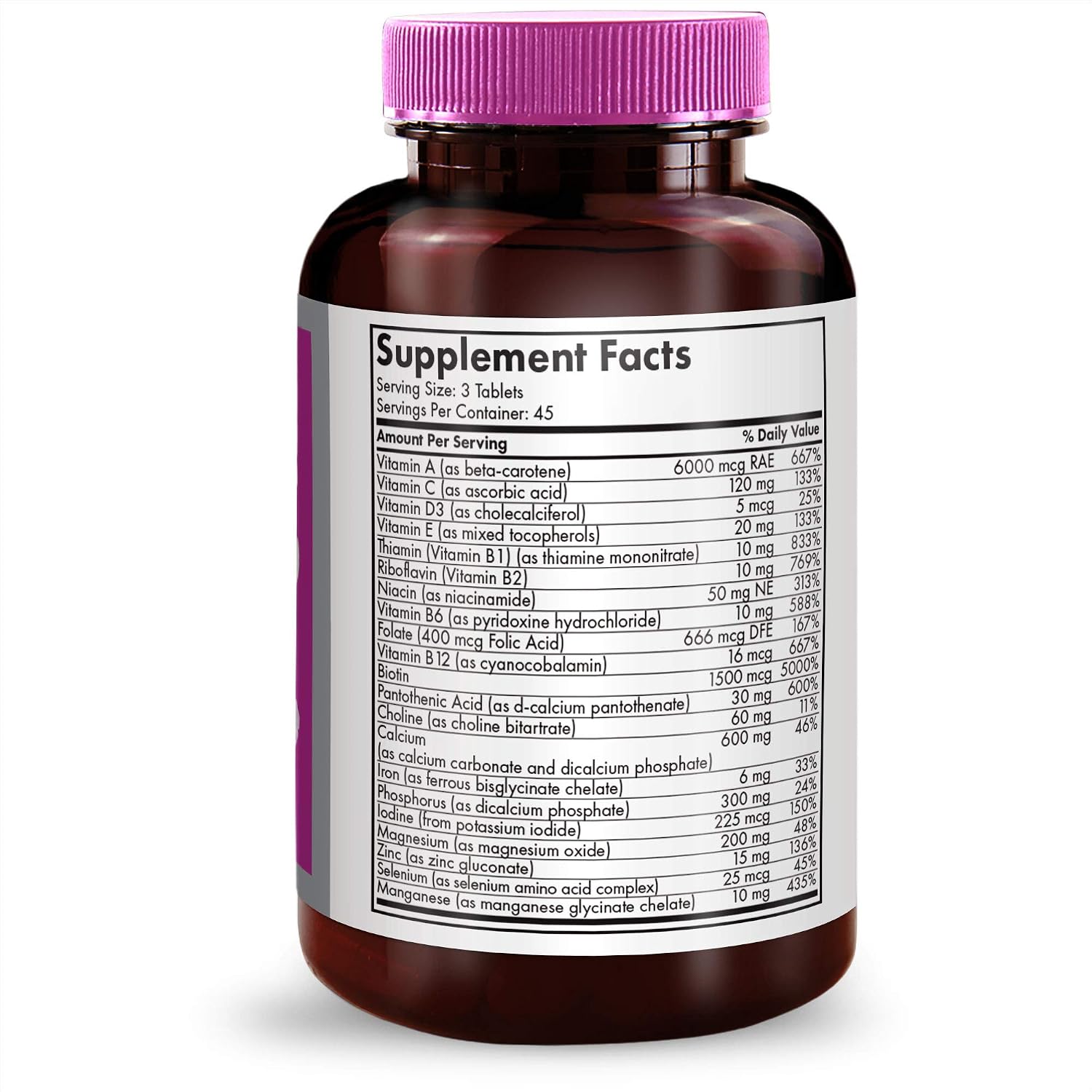 Futurebiotics Multivitamínico de Belleza para Piel, Cabello y Uñas, 135 Comprimidos