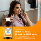Centrum Líquido Multivitamínico para Adultos, con Vitaminas B y Antioxidantes, Sabor Cítrico - 236 ml