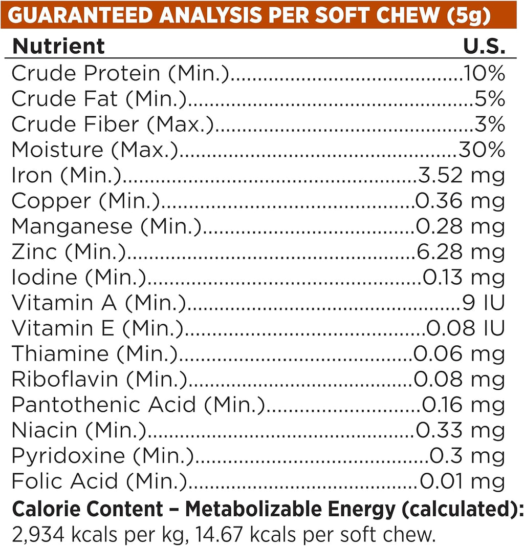NutriSource AmpliFull Turkey Flavor Multivitamin Soft Chews para Perros, Suplemento Diario con Colostro Bovino, Vitaminas y Minerales Esenciales, 70 Chews (1 Pack)