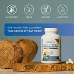 Natural Cure Labs Monolaurina Extra Strength 800 mg, 100 Cápsulas