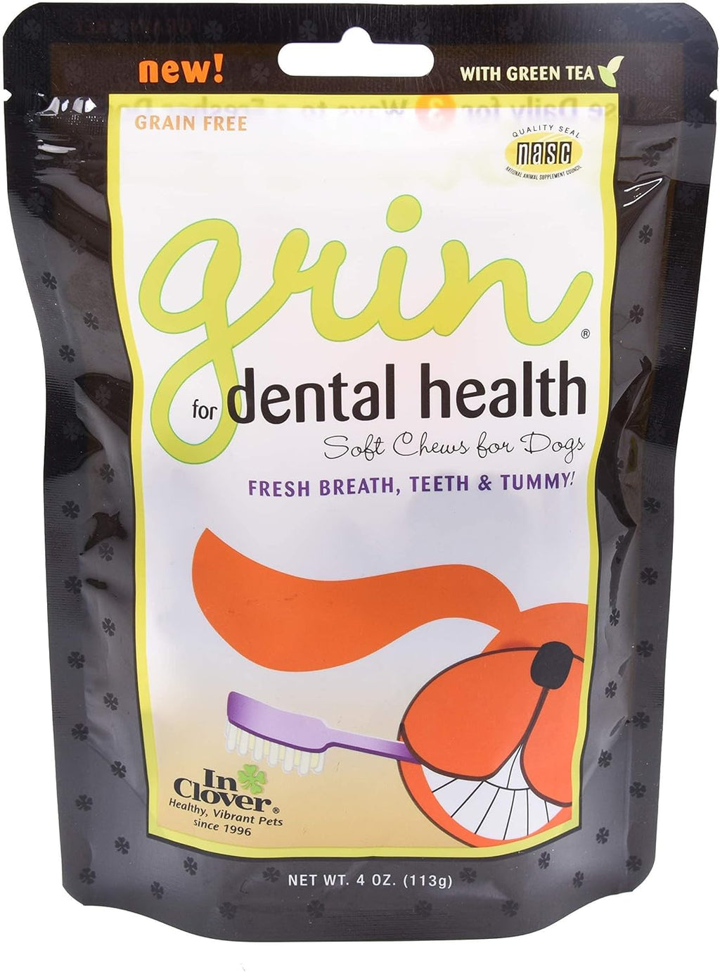 In Clover Grin Masticable Dental Natural para Perros