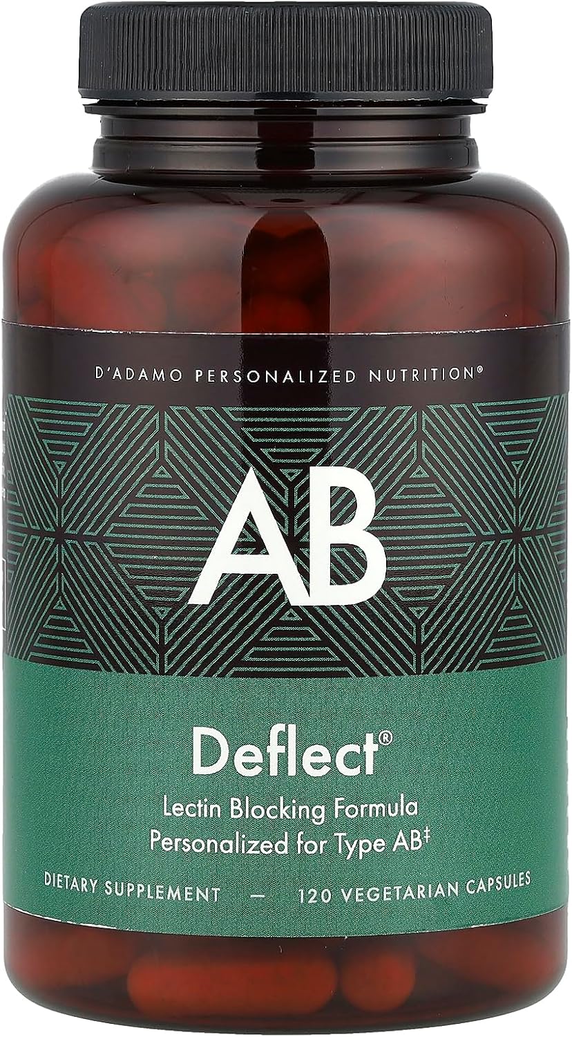 D'Adamo Personalized Nutrition Deflect AB, 120 Cápsulas