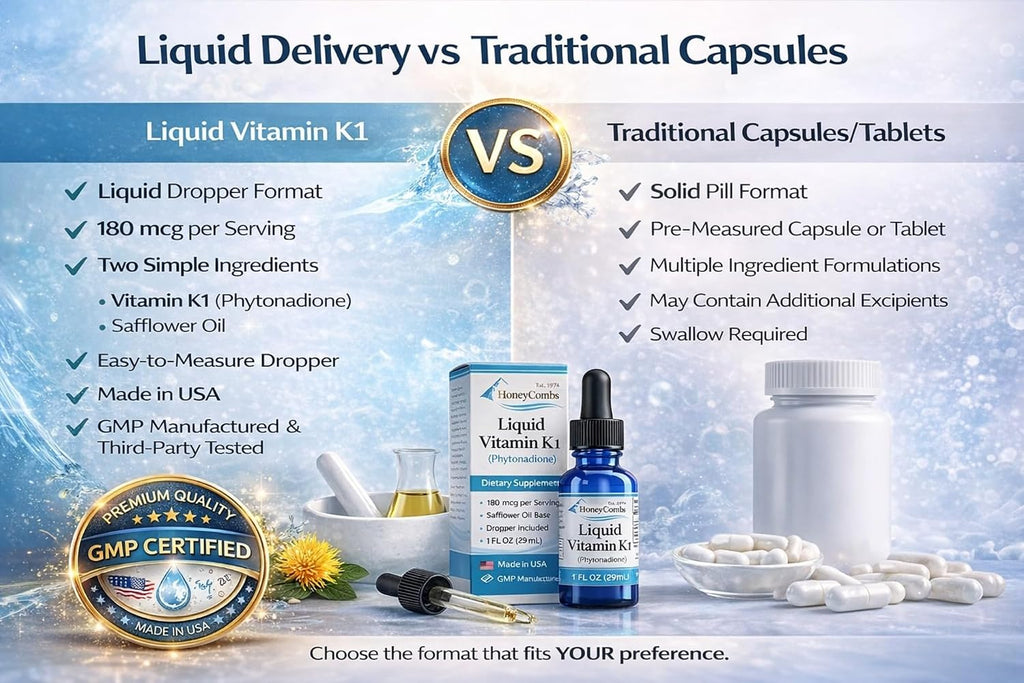 Liquid Vitamin K1 (Phytonadione) – Drops for Newborns and Adults – 30 ml