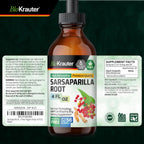 BIO KRAUTER® Extracto de Zarzaparrilla - Apoyo Hepático y Detox Natural 118 ml