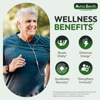 Arazo Nutrition AKG Suplemento Antiedad y Energía con Vitamina B6, Vitamina C y L-Arginina - 60 Cápsulas