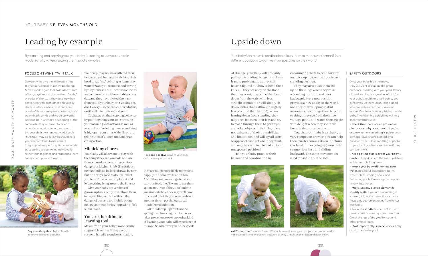 Baby's First Year Month by Month: Detailed monthly advice on your baby's growth, care, and development during the first year