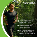 NaturesPlus Source of Life - 90 Tablets - Multivitamin and Mineral with Whole Food Concentrates - Gluten-Free, Vegetarian