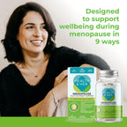 Health & Her Complementos para la Menopausia - Apoyo Multinutriente para Energía, Huesos, Músculos, Piel y Cabello - Vegano, Sin Gluten (60 Cápsulas - 1 Mes)