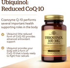 Solgar Ubiquinol 100 mg - 50 Cápsulas Blandas