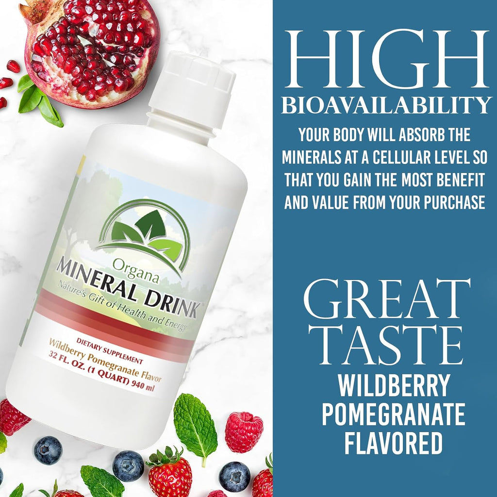 Organa Trace Minerals de NutriNoche - Minerales Coloidales Líquidos, 946 ml
