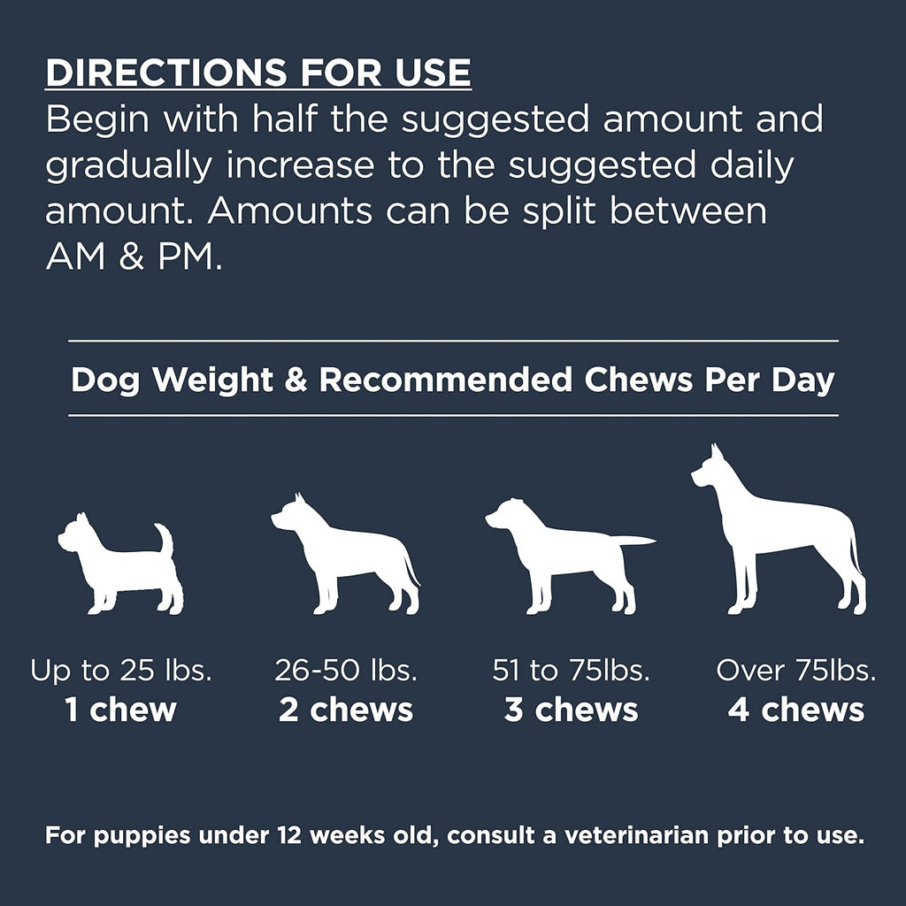 Nulo Advanced Multifuncional Complemento Todo-en-1 para Perros - 90 Chicles Blandos
