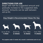 Nulo Advanced Multifuncional Complemento Todo-en-1 para Perros - 90 Chicles Blandos