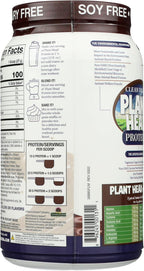 Genceutic Naturals Plant Head Protein - Plant-Based Protein Supplement, Chocolate, 822g