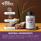 Real Science Nutrition ScleroEase - Complejo de vitaminas y minerales para apoyo en esclerodermia