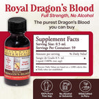 Whole World Botanicals Royal Dragon's Blood – Extracto Líquido 1 oz – Suplemento Herbal