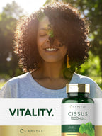 Carlyle Cissus Quadrangularis - 200 Cápsulas - Suplemento de Hierbas Tradicional