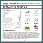 Puppy Complete - Multivitamínico en polvo para perros - 22 dosis
