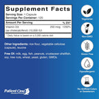 Patient One Vitamina D3 10.000 UI | 120 Cápsulas de Colecalciferol