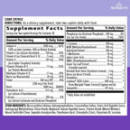 GNC Women's Hair, Skin & Nails - Complejo multivitamínico para mujer con Biotina, Ácido Hialurónico, Vitaminas C y E - 60 comprimidos