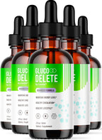 Gluco Delete Drops (5 Pack) - Suplemento Líquido Natural