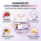 Nutripetz Suplemento Multivitamínico para Perros y Gatos, 120 Masticables Sabor Pato con Glucosamina y Probióticos
