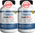 Prostate Genie Max - Apoyo Natural para la Próstata, Salud de la Vejiga y Flujo Urinario, 120 Cápsulas (Pack de 2)