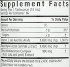 Nature's Answer Vitamina C Líquida 1000 mg con Escaramujo y Bioflavonoides, 236 ml
