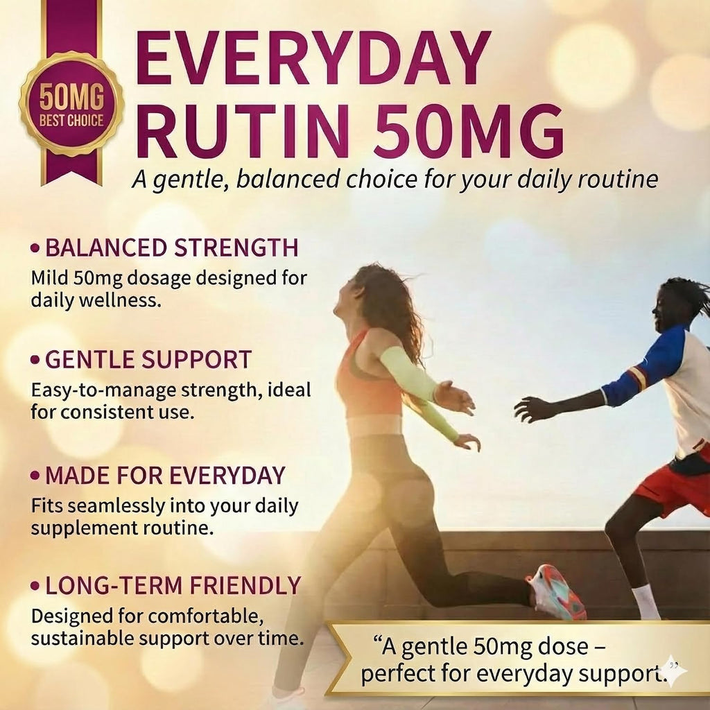 Rutina 50mg 90 Tablets - Total Natural