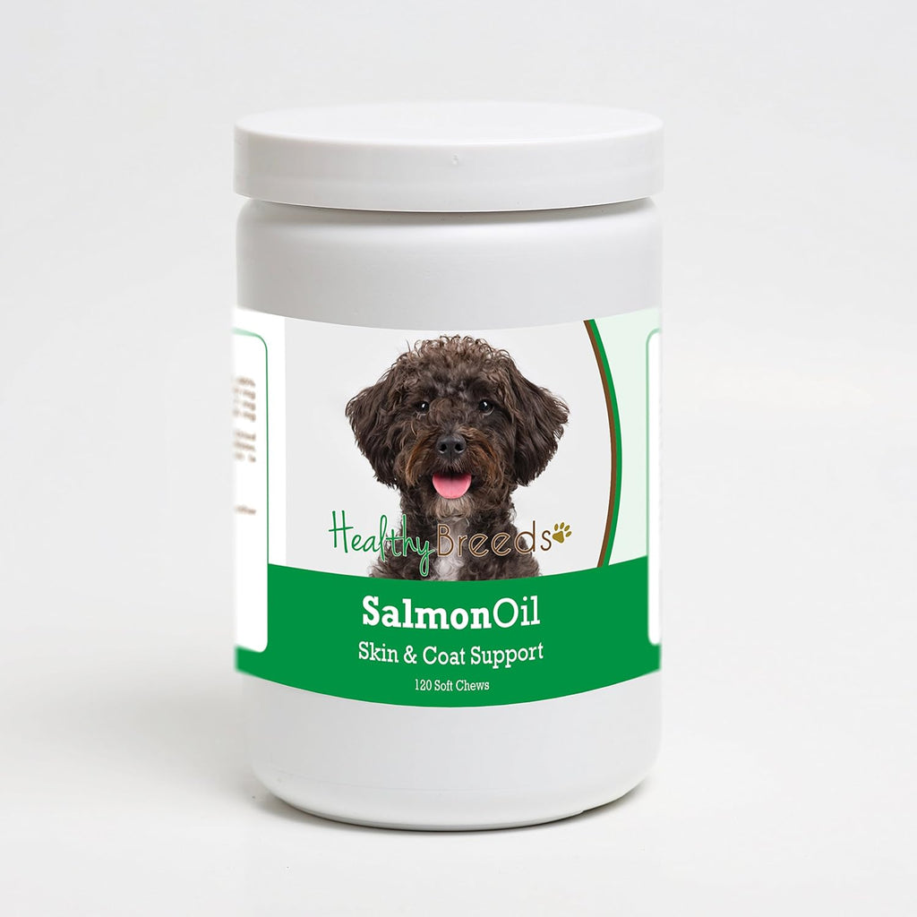 Healthy Breeds Schnoodle Aceite de Salmón Snacks Blandos 120 Unidades